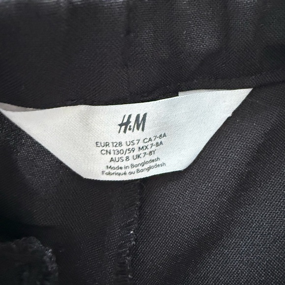 H&M Black Boy’s  Dress Pants - Picture 3 of 4